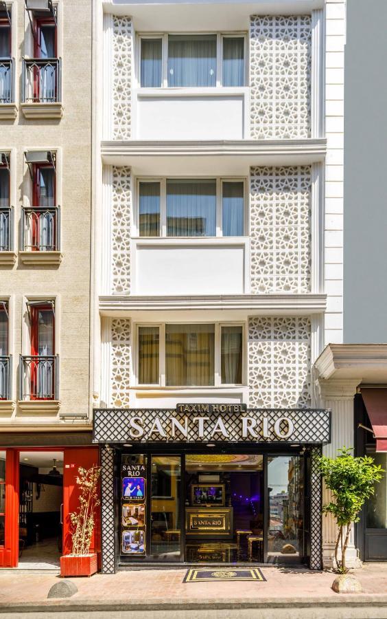 Santa Rio Taxim Otel İstanbul Dış mekan fotoğraf