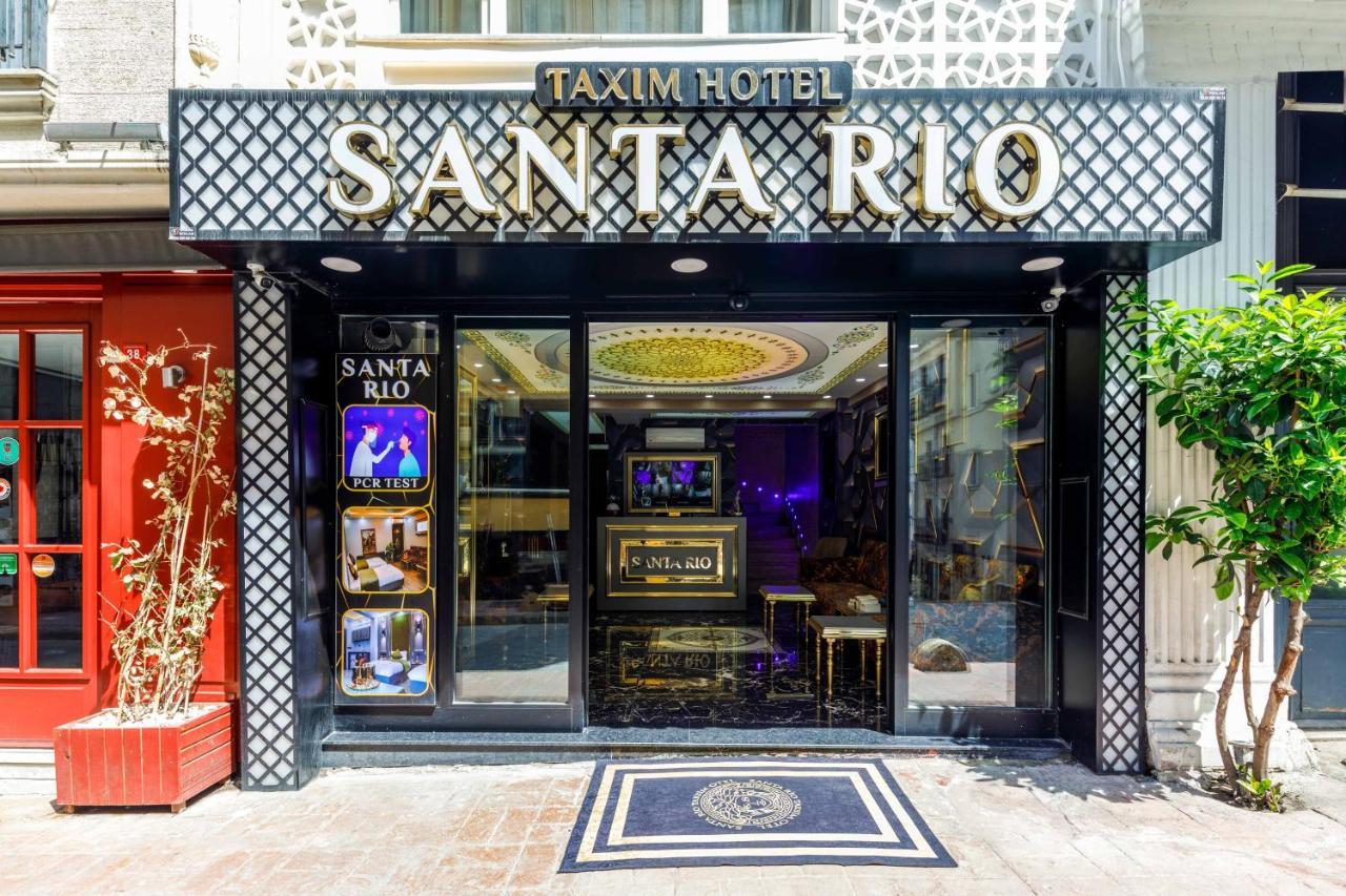 Santa Rio Taxim Otel İstanbul Dış mekan fotoğraf