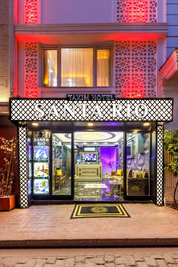 Santa Rio Taxim Otel İstanbul Dış mekan fotoğraf