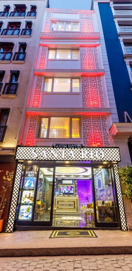 Santa Rio Taxim Otel İstanbul Dış mekan fotoğraf