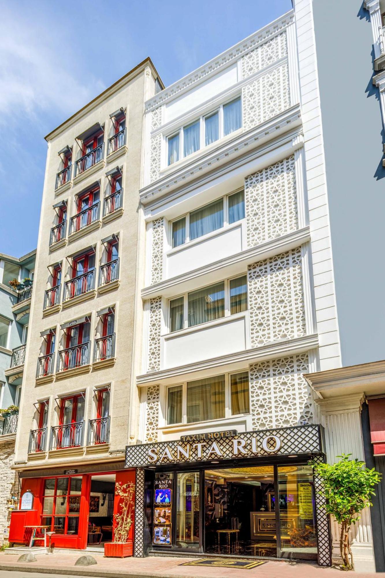 Santa Rio Taxim Otel İstanbul Dış mekan fotoğraf